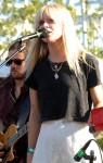 Alice Katz of Youngblood Hawke performs friday night at the Bunbury Music Festival in Cincinnati, OH.
Contributed photo by Ryan Podracky