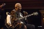 File Photo: The legendary BB King, in performance in Southern Indiana, 2013. Used with Permission. (Photo Credit: Larry Philpot)