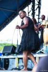 File Photo: Sharon Jones and the Dap Kings at the Forecastle Festival in Louisville, Kentucky in, 2014. Used with Permission. (Photo Credit: Onstage Media/ Tyson White)
