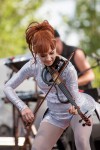 File Photo: Lindsey Stirling in concert in 2015, at the Bunbury Festival in Cincinnati, Ohio. Used by permission. (Photo Credit: Larry Philpot, soundstagephotography.com)