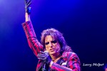 File Photo: "Alice Cooper" performs with his band, including Nita Strauss at Banker's Life Fieldhouse in Indianapolis Indiana, August 20, 2015. (Photo Credit: Larry Philpot)