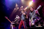 File Photo: "Alice Cooper" performs with his band, including Nita Strauss at Banker's Life Fieldhouse in Indianapolis Indiana, August 20, 2015. (Photo Credit: Larry Philpot)