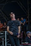 Noelle Scaggs, Michael Fitzpatrick (Fitz), and drummer John Wicks of "Fitz and the Tantrums" perform at ACL Festival in Austin, Texas in 2014