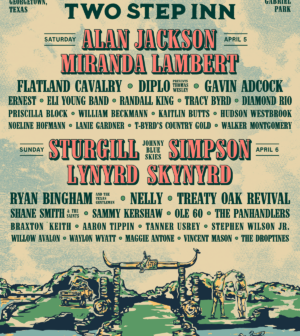 Two Step Inn Festival announces Lineup. April 5-6, 2025